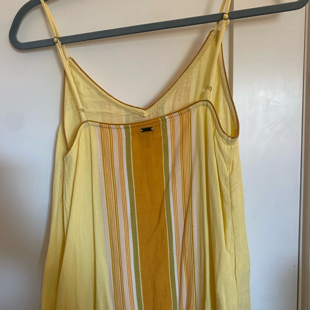 O’Neill Yellow Multi Color XS Maxi Dress - Picture 5 of 7